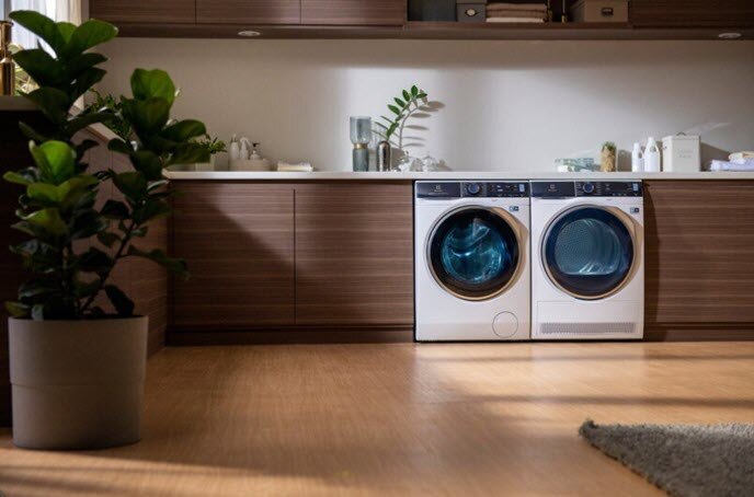 Indoor washing store machine