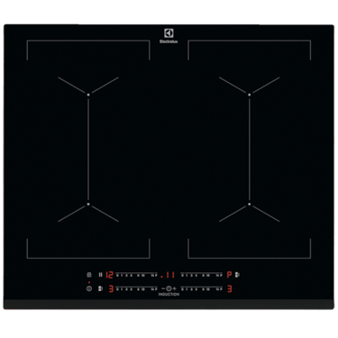 60cm UltimateTaste 500 built-in induction hob with 4 cooking zones