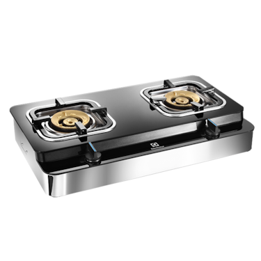 71cm tabletop gas hob with 2 cooking zones with Safety Flame Device